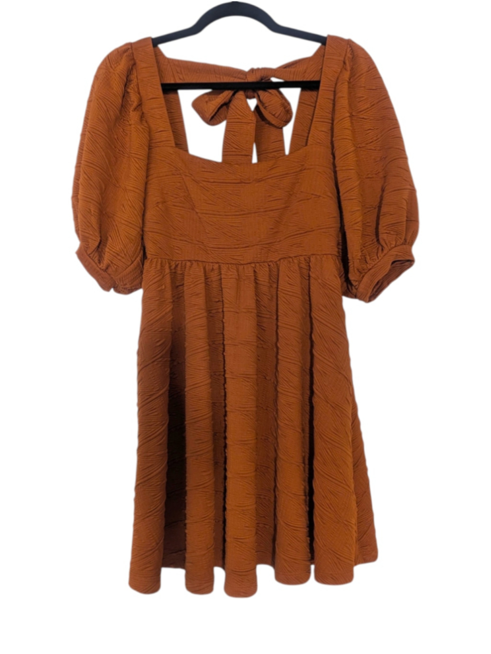 Free People Violet Mini Dress Cinnamon Orange Size Small - Picture 3 of 15